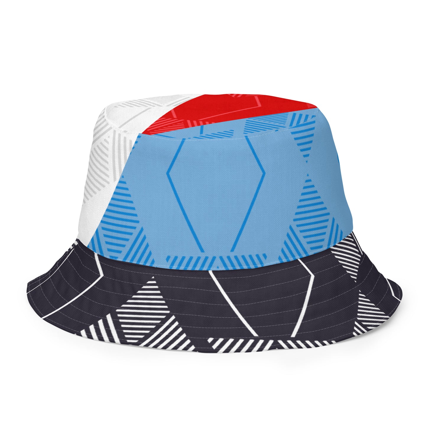 England 90s Mashup Euro 24 Reversible Bucket Hat