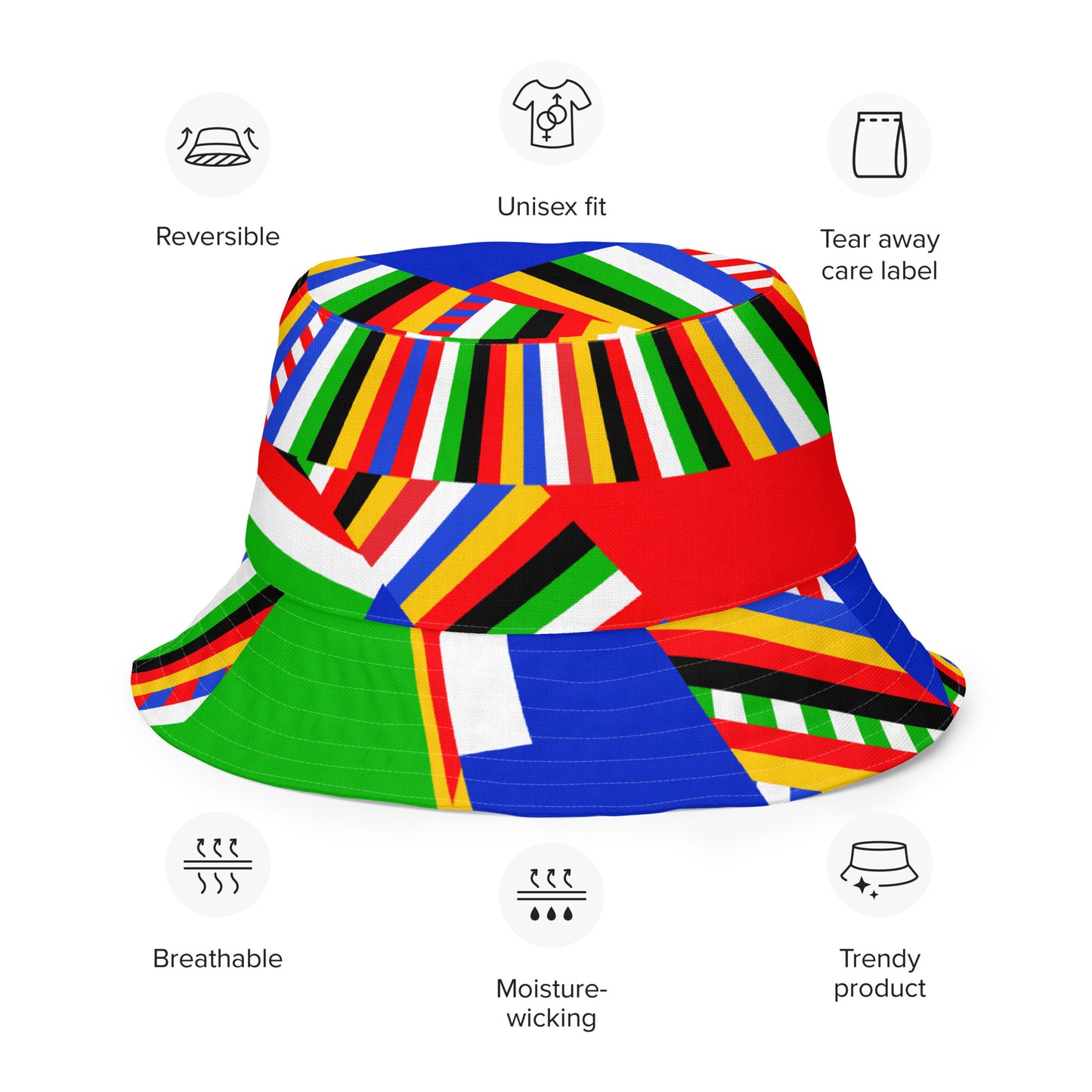 Euro 24 Reversible Bucket Hat