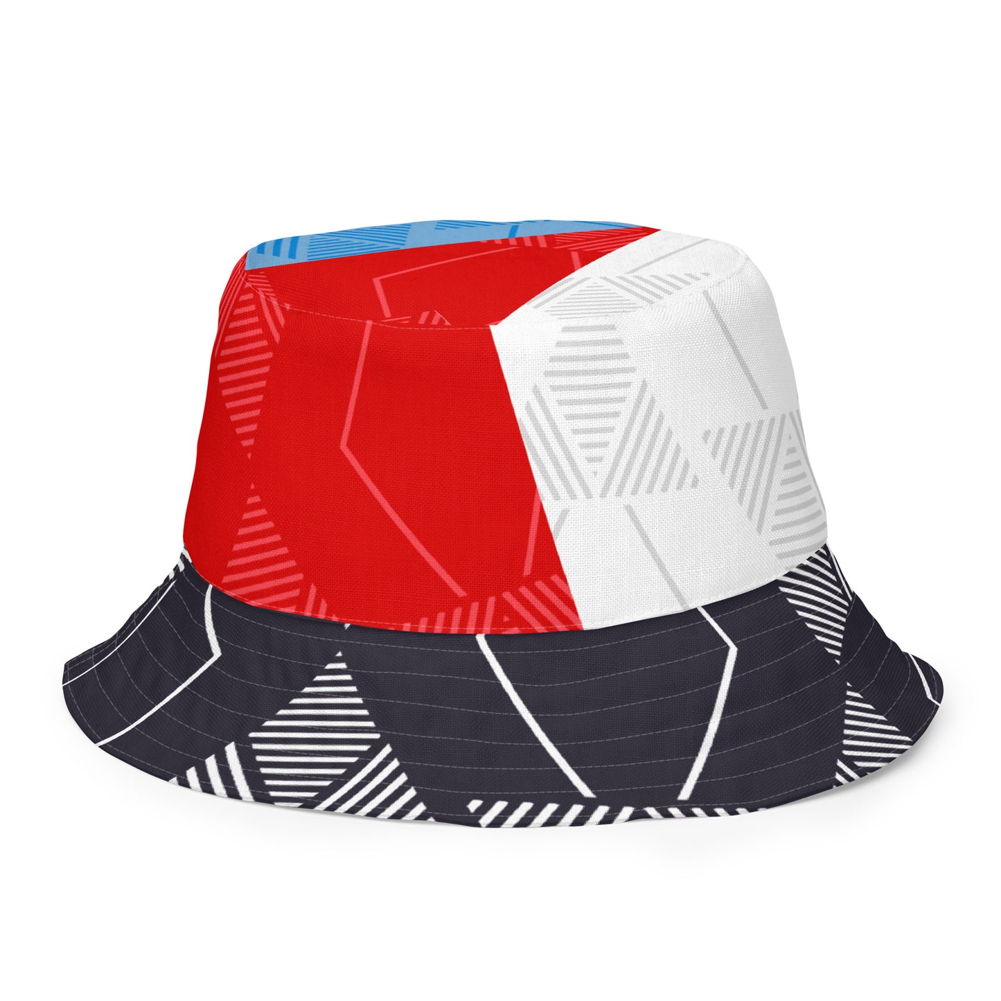 England 90s Mashup Euro 24 Reversible Bucket Hat