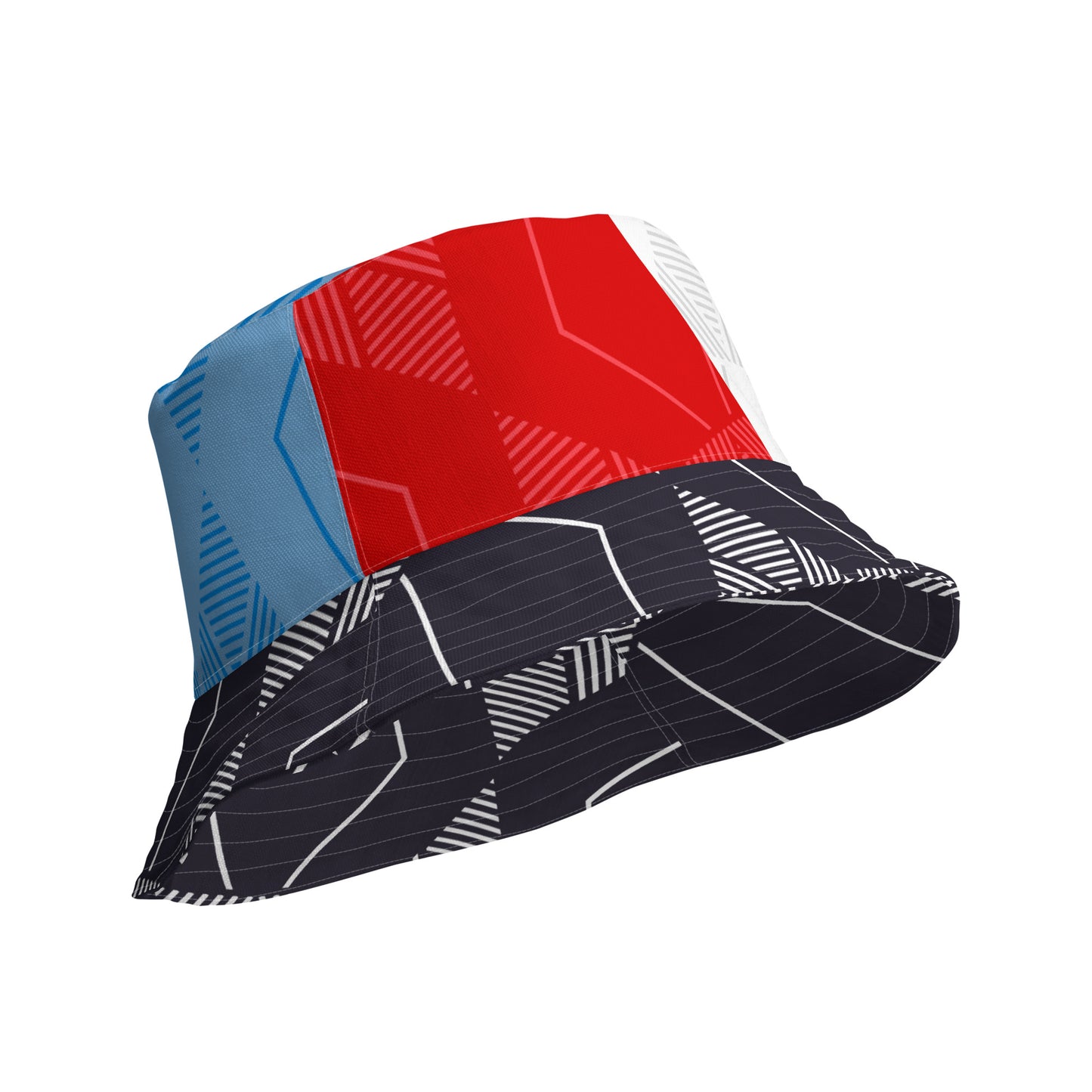 England 90s Mashup Euro 24 Reversible Bucket Hat