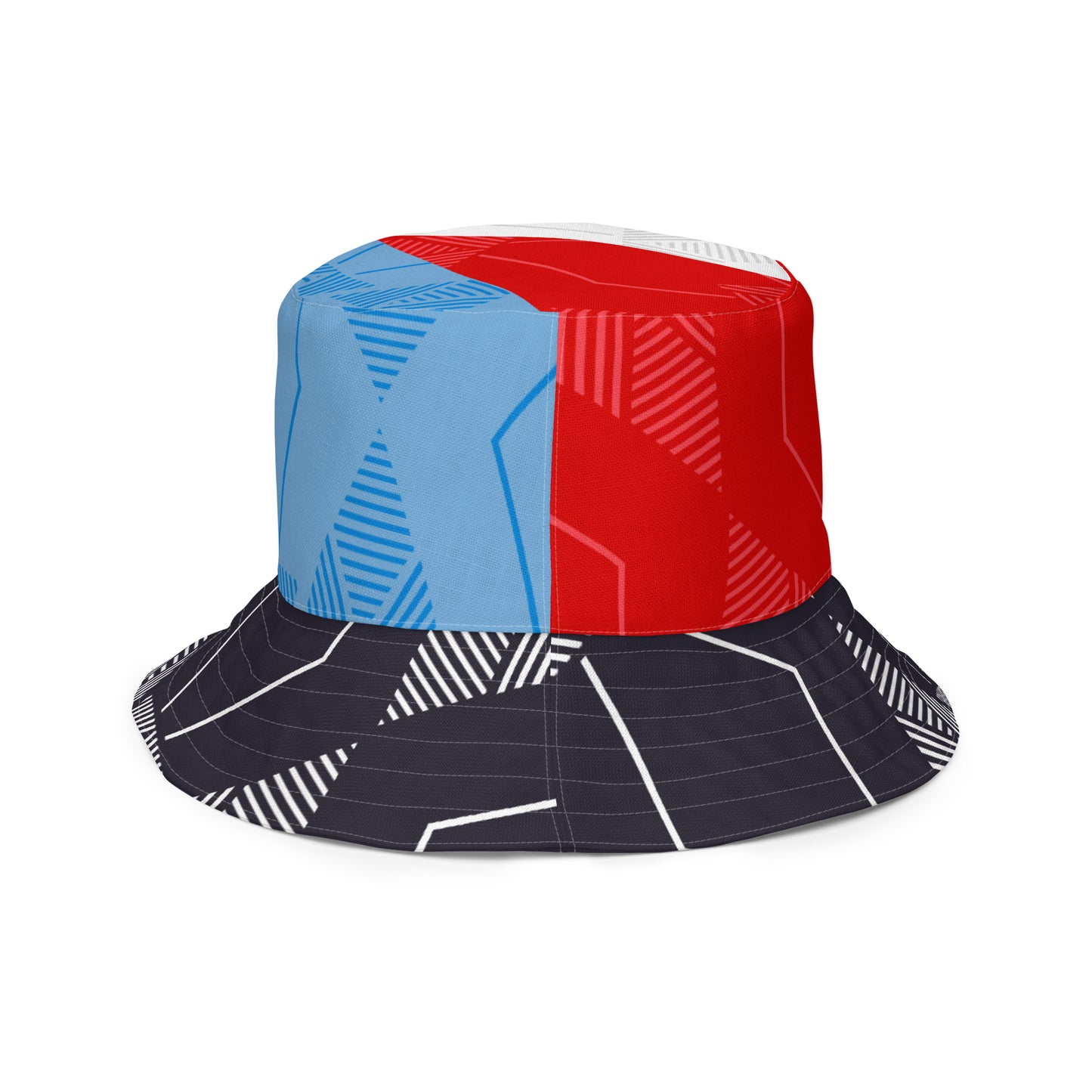 England 90s Mashup Euro 24 Reversible Bucket Hat