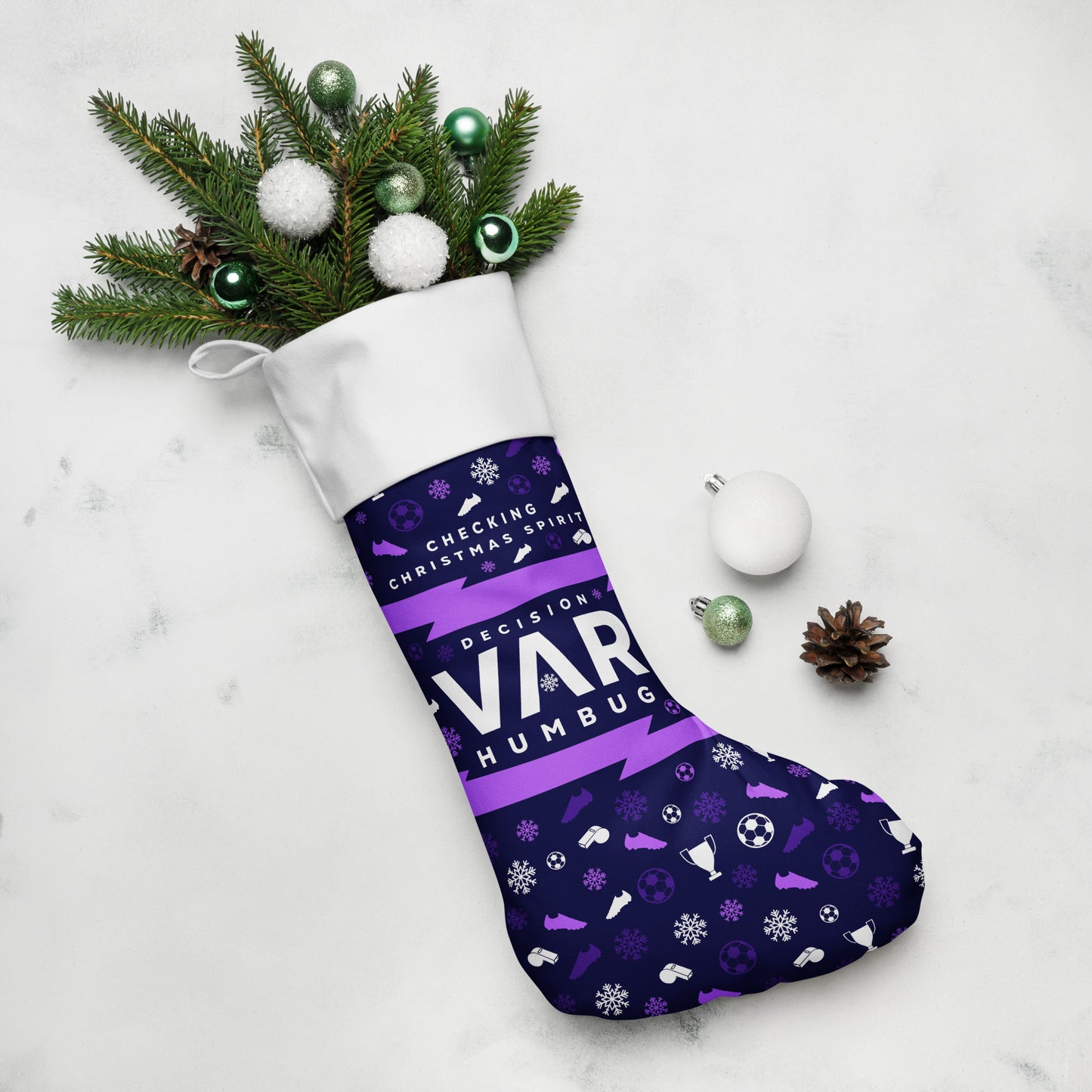 VAR Humbug Christmas Stocking