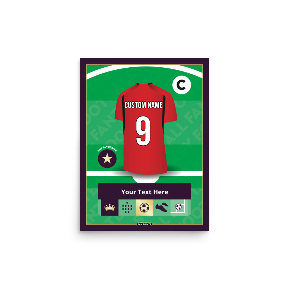 MCRU Personalised Fantasy Player Poster