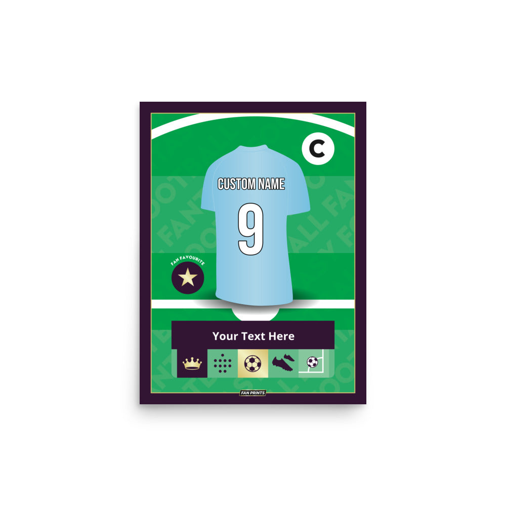 MCRC Personalised Fantasy Player Poster