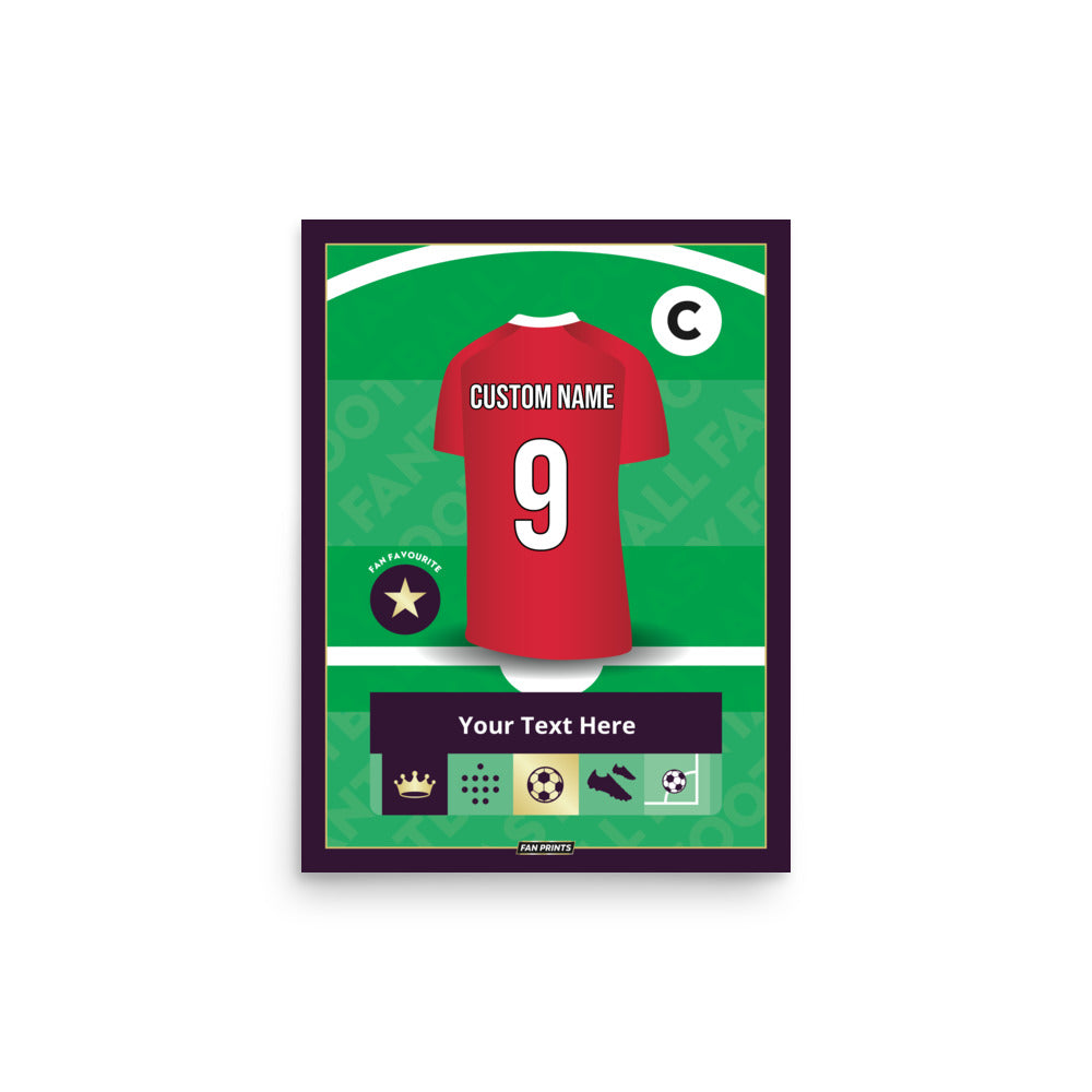 NTFR Personalised Fantasy Player Poster