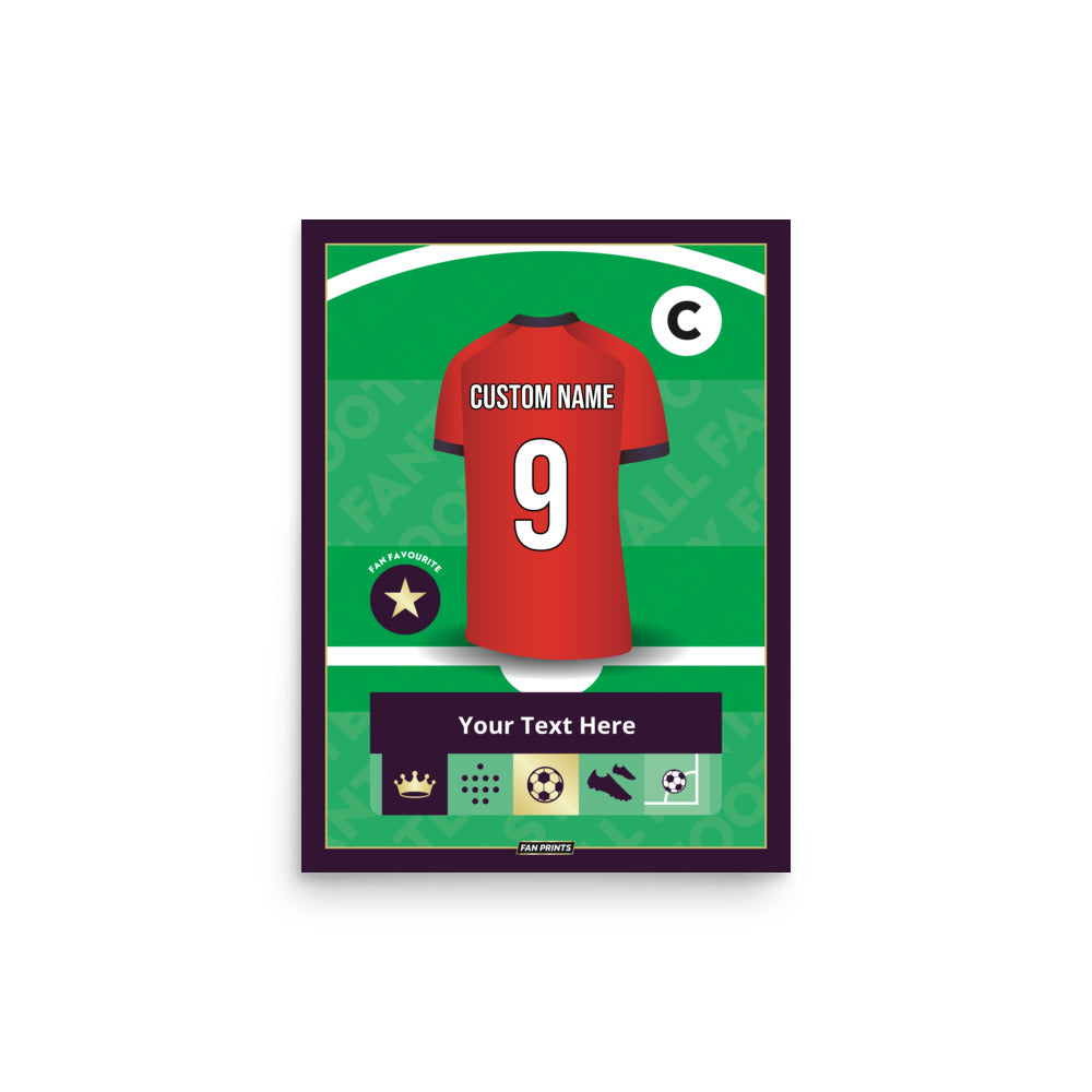 LTWN Personalised Fantasy Player Poster