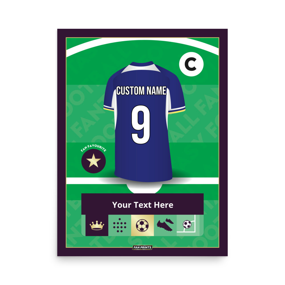 CHLS Personalised Fantasy Player Poster