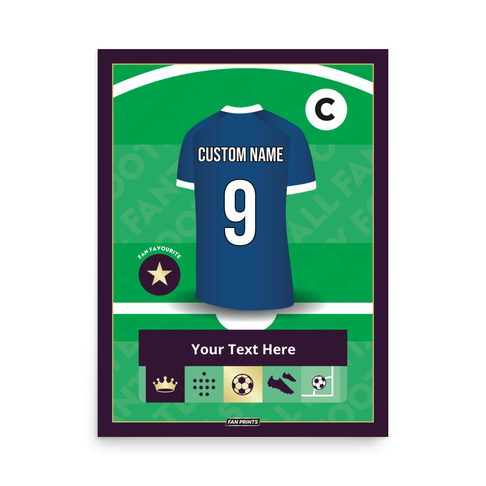 EVRN Personalised Fantasy Player Poster