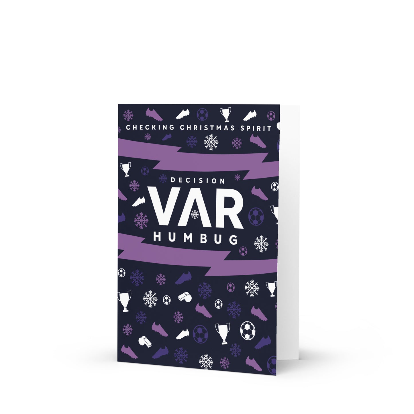 VAR Humbug Christmas Greeting Card / Xmas Greetings