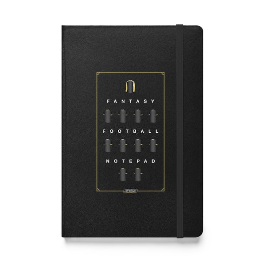 Fantasy Football Team Planner Hardcover Notebook