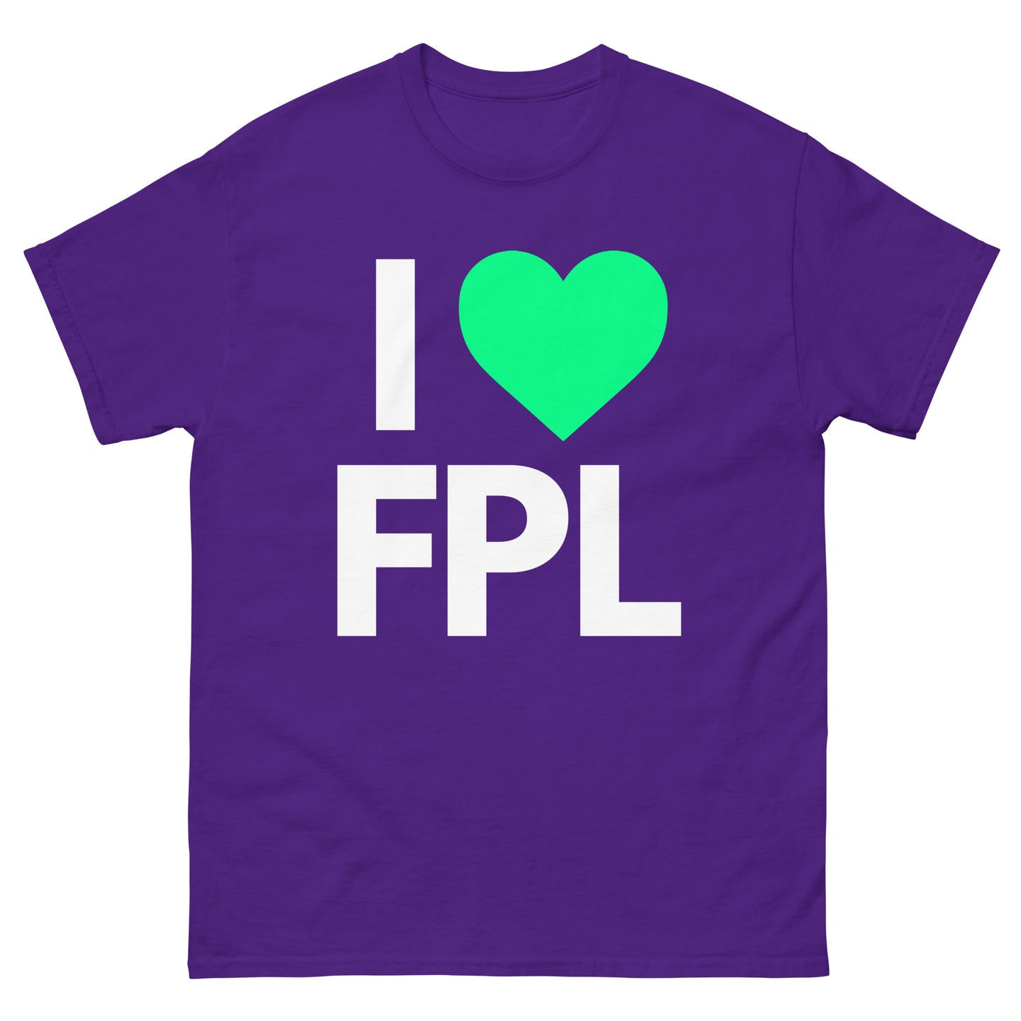 I Love FPL T-Shirt (Purple)