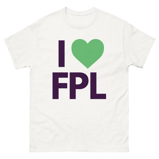 I Love FPL T-Shirt (White)