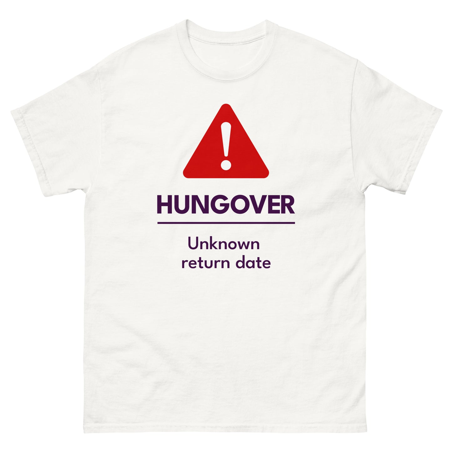 Hungover Warning T-Shirt