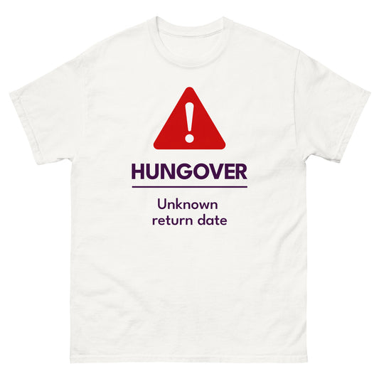 Hungover Warning T-Shirt