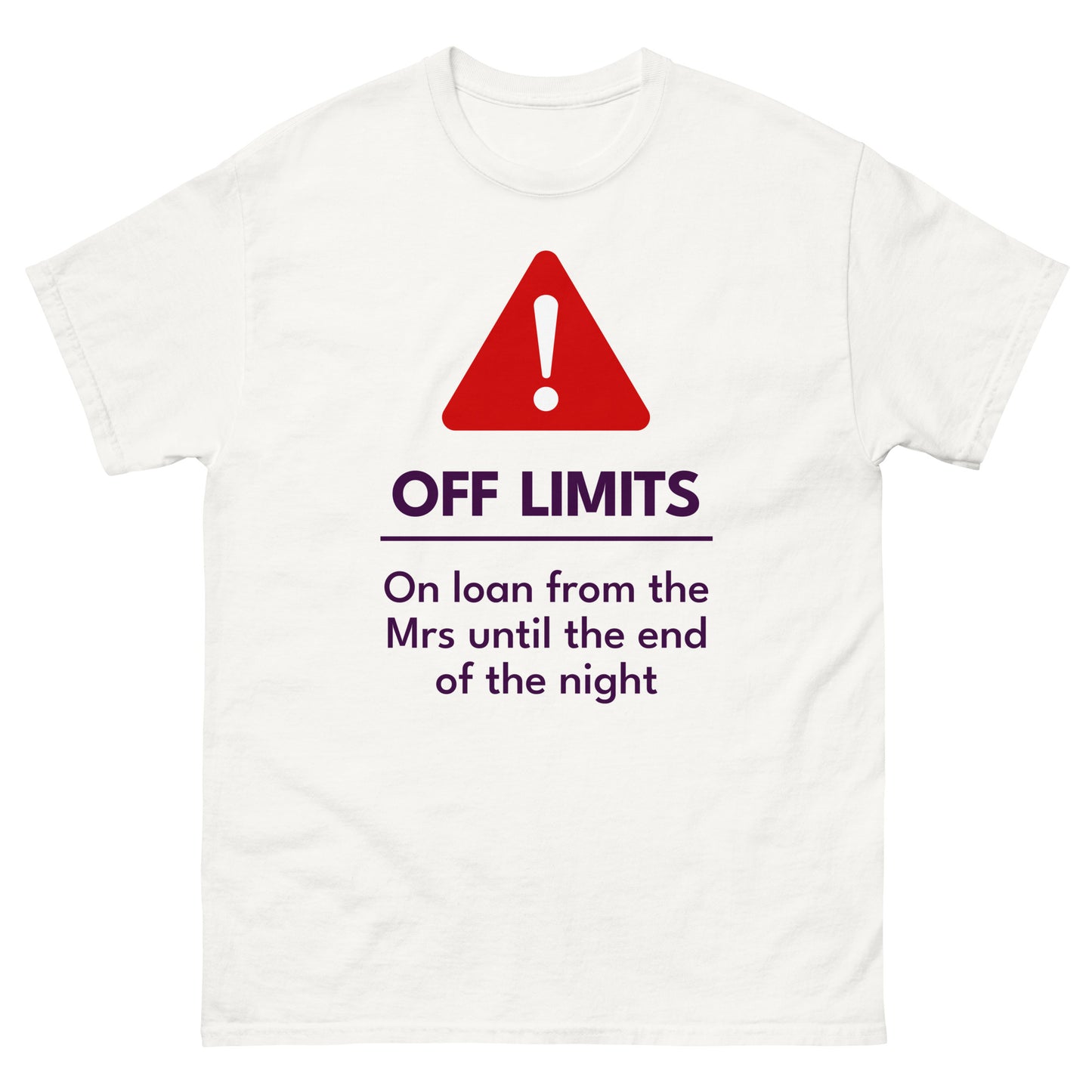 Off Limits Warning T-Shirt