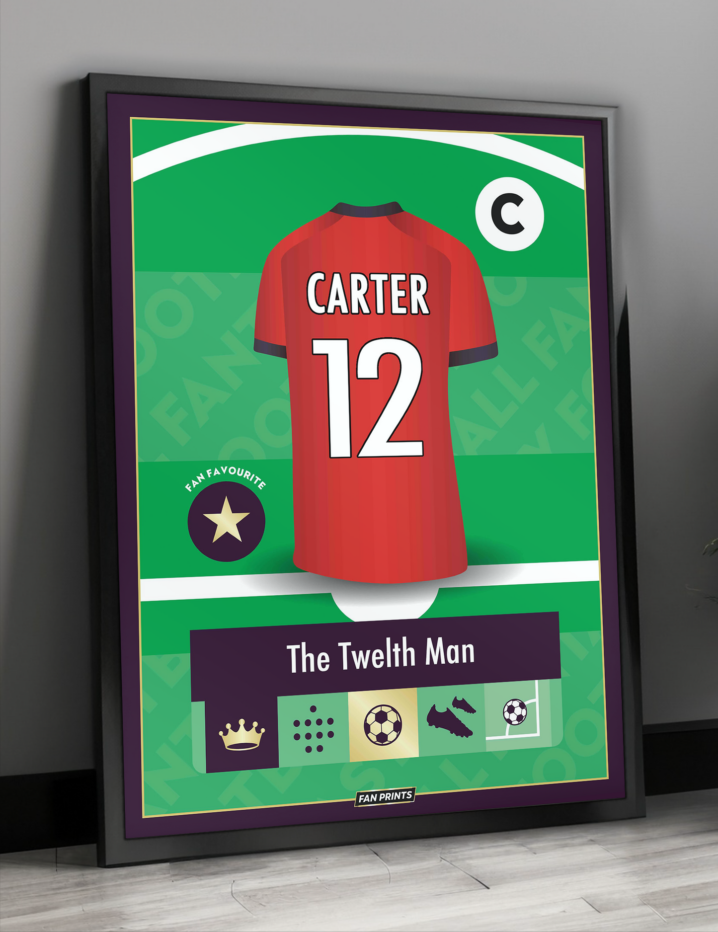 LTWN Personalised Fantasy Player Poster