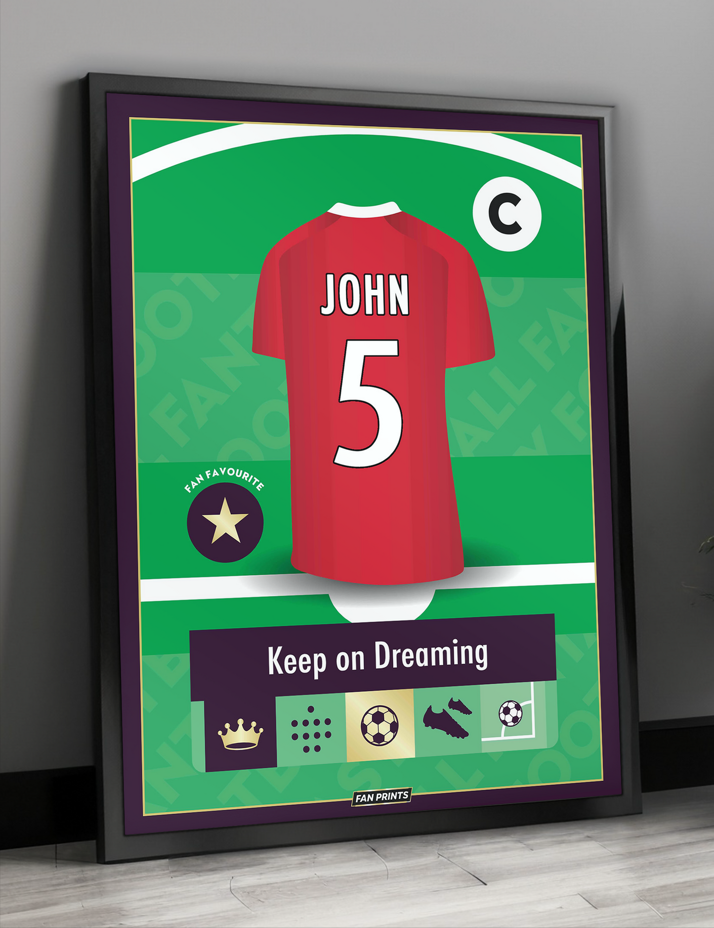 NTFR Personalised Fantasy Player Poster