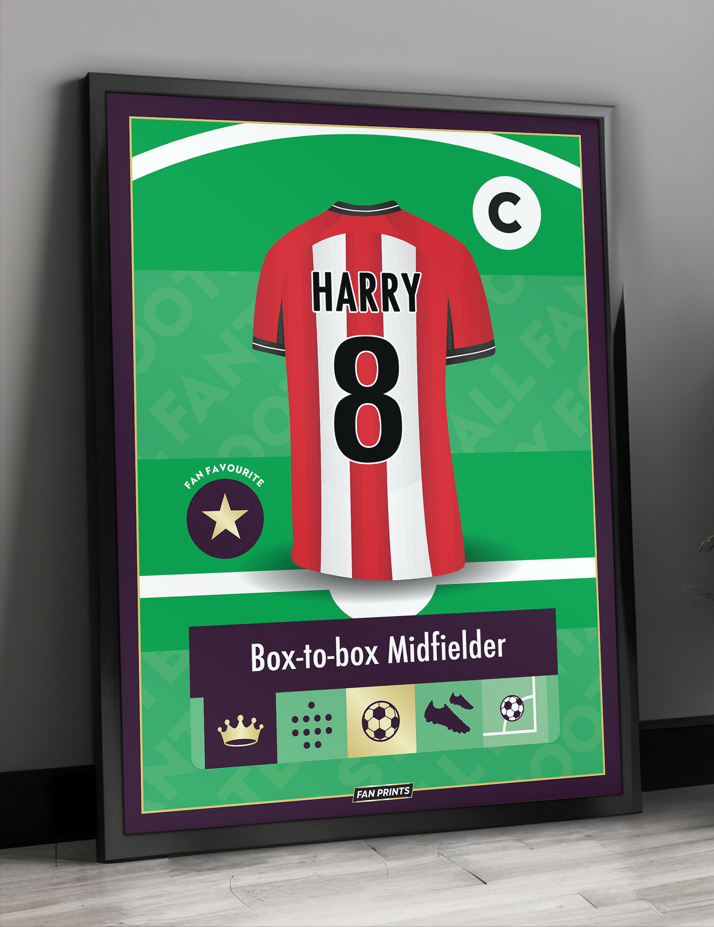 SHLU Personalised Fantasy Player Poster