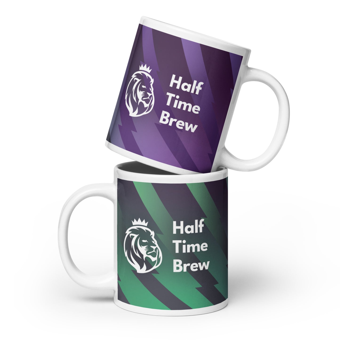 Half Time Brew Football Mug