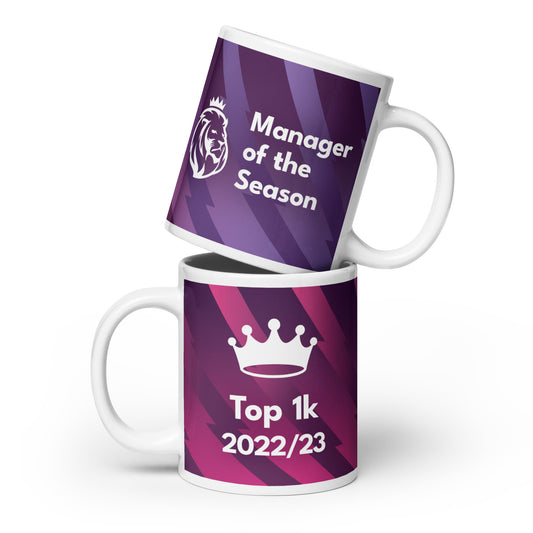 Manager of the Season - Top 1k Mug 2022/23